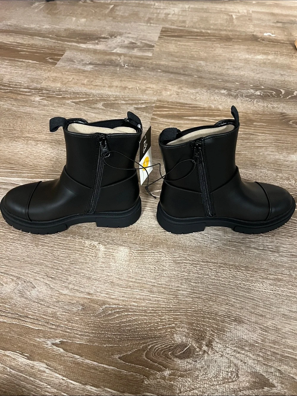 Art Class NWT Crosby Black Moto Boots size 1